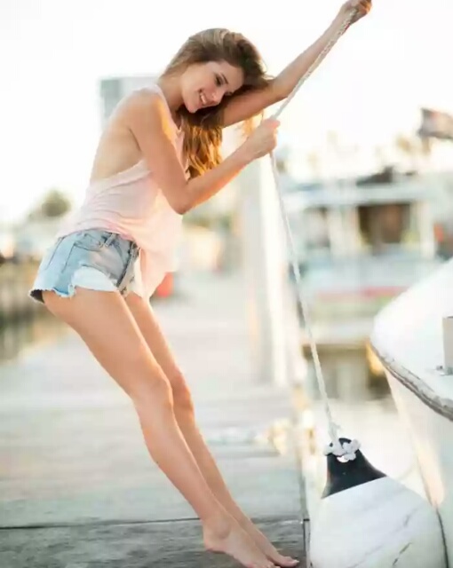 Comfortable short jeans pants